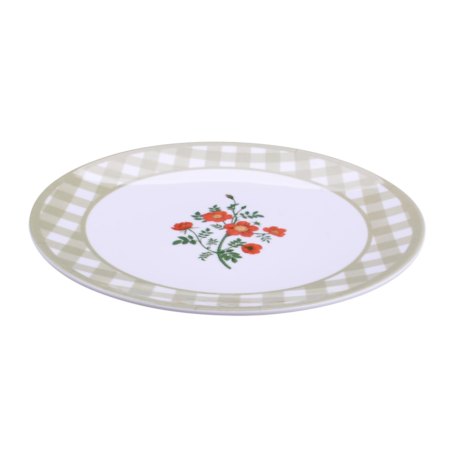 slide 1 of 3, Meijer Corporate Seasonal Melamine Salad Plate, 8.5 in, Green, 8.5 in