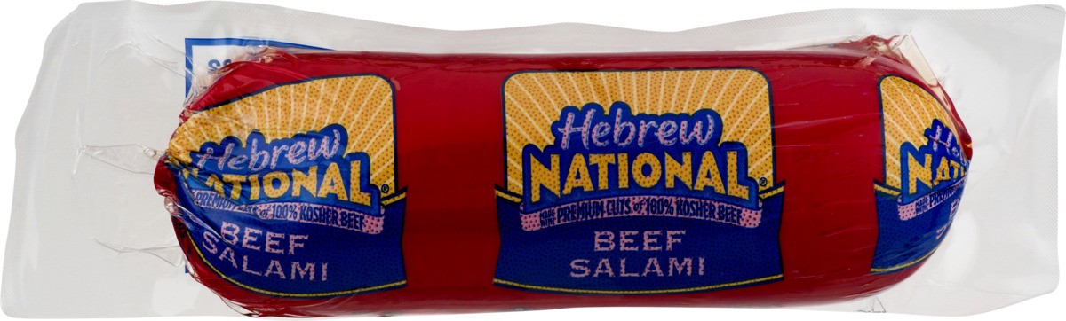 slide 7 of 9, Hebrew National Beef Salami Bullet, 2 lb