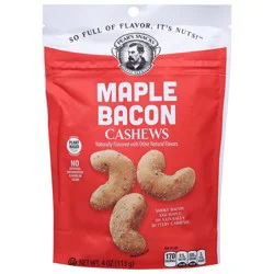 Pear's Snacks Maple Bacon Cashews 4 oz