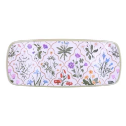 Meijer Corporate Seasonal Melamine Oblong Tray, 19 in, Floral
