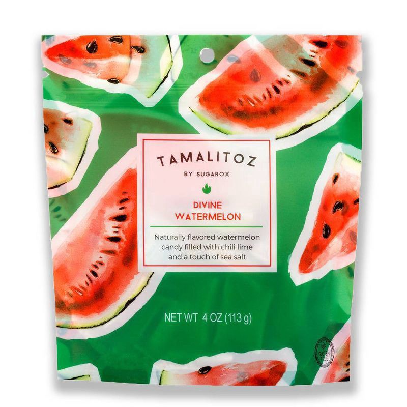 slide 1 of 5, Tamalitoz Divine Watermelon Candy 4 oz, 4 oz