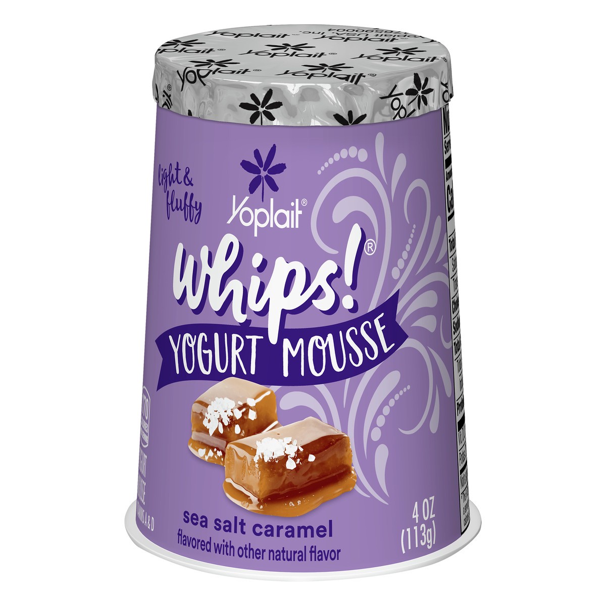 slide 10 of 13, Yoplait Whips! Sea Salt Caramel Yogurt Mousse 4 oz, 4 oz