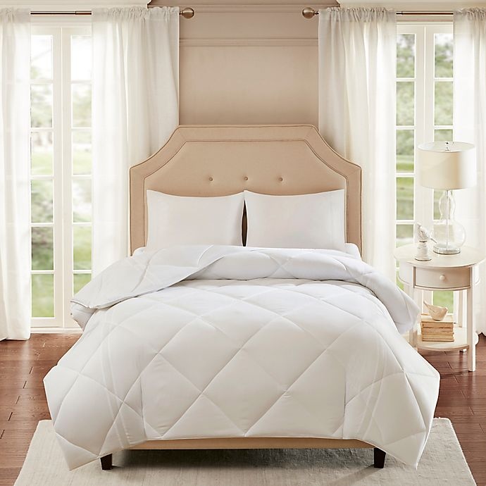 slide 2 of 3, Smart Cool by Sleep Philosophy Coolmax Down Alternative Full/Queen Comforter - White, 1 ct