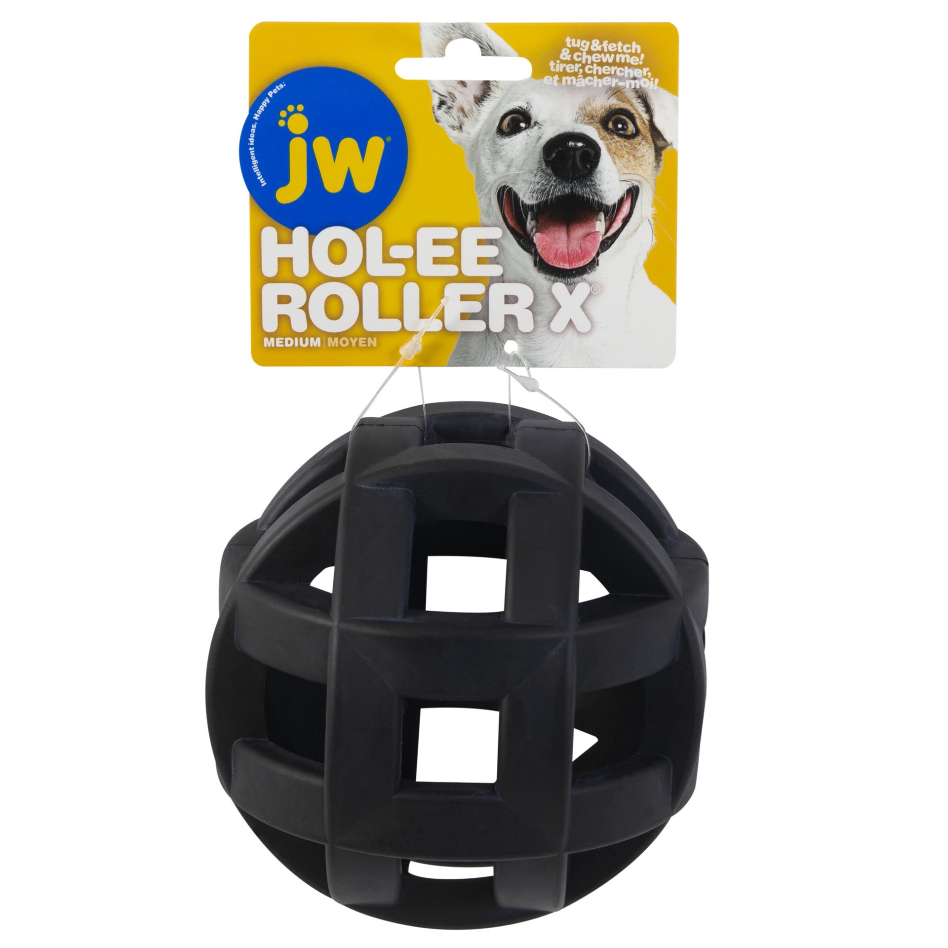 slide 10 of 10, JW Pet JW Hol-ee Roller X Dog Toy, Size 5