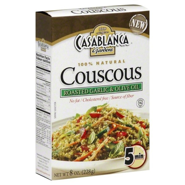 slide 1 of 1, Casablanca Gardens Couscous Roasted Garlic & Olive Oil, 8 oz