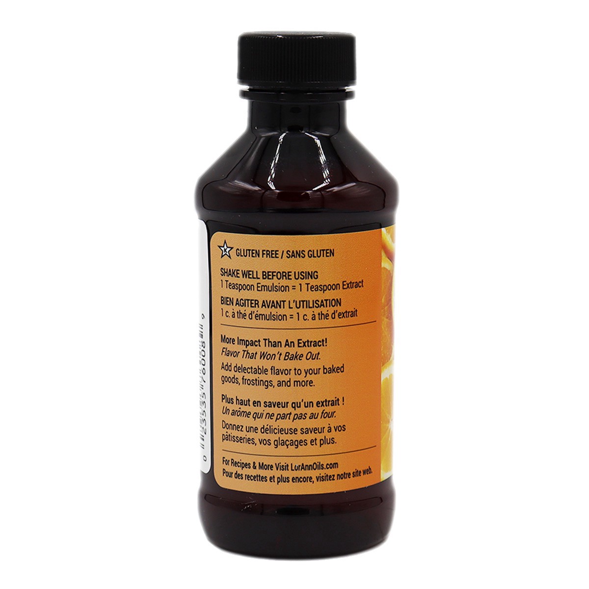 slide 3 of 4, Lorann Natural Orange Bakery Emulsion, 4oz., 4 oz