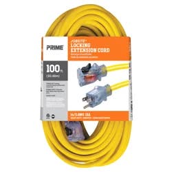 Prime Wire & Cable ECPL511735 - Outdoor Locking Extension Cord