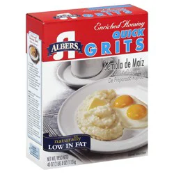 Albers Enriched Hominy Quick Grits