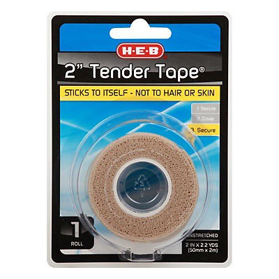 slide 1 of 1, H-E-B 2 Inch Tender Tape, 1 ct