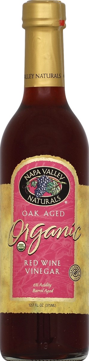 slide 1 of 1, Napa Valley Naturals Organic Oak Aged Red Wine Vinegar, 12.7 oz