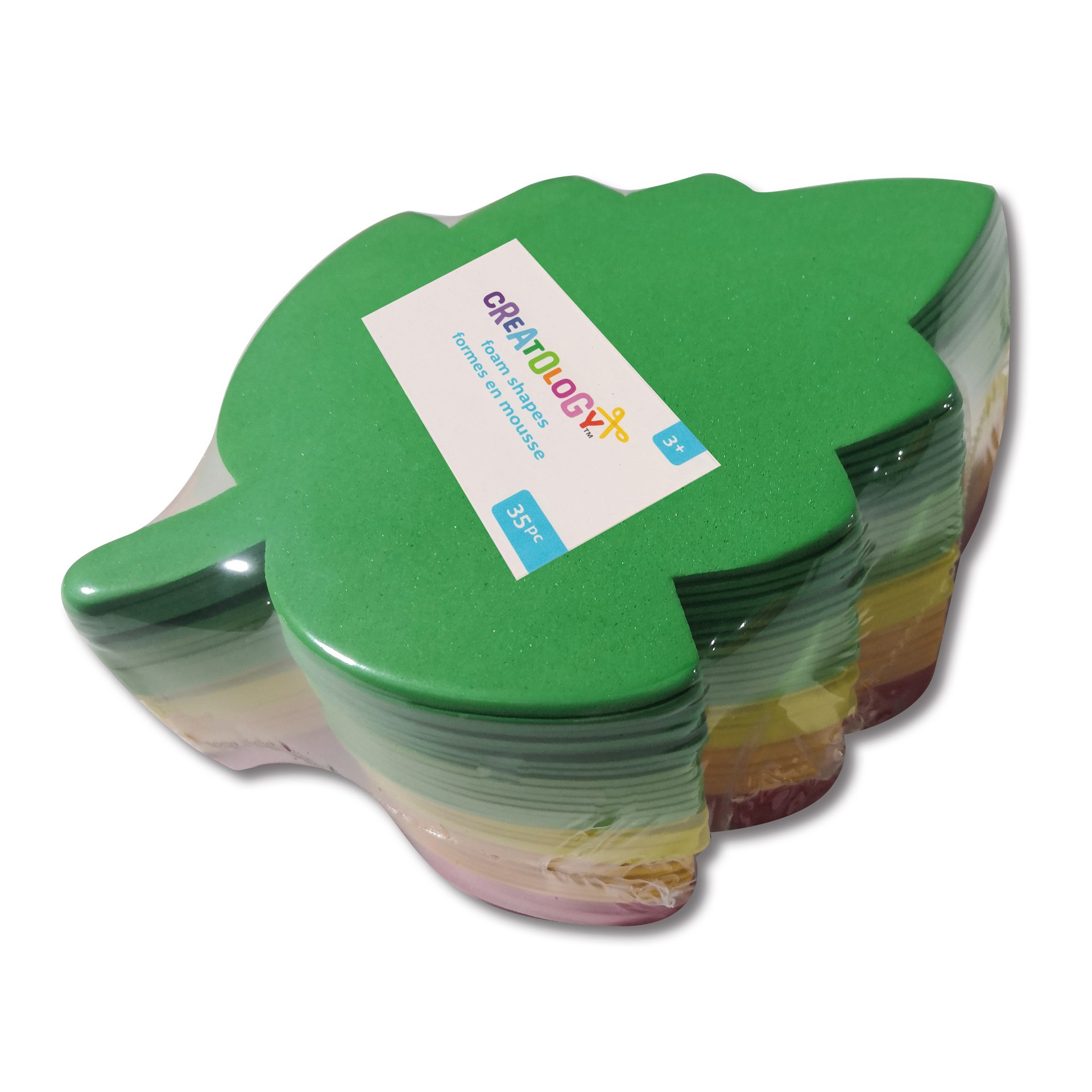 slide 3 of 3, 6.5" Leaf Foam Shapes, 35ct. By Creatology, 35 ct