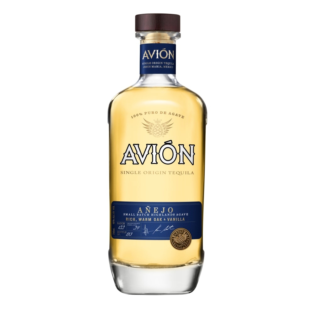 slide 1 of 1, Avion Tequila Mexico Anejo, 750 ml