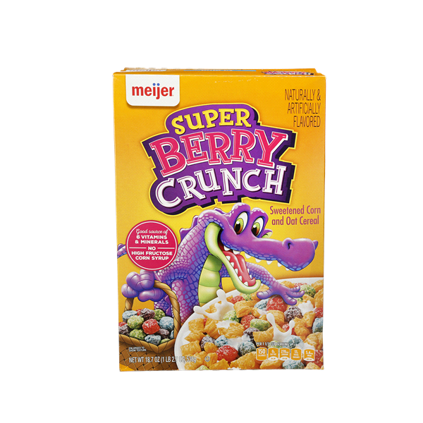 slide 1 of 1, Meijer Super Berry Crunch Cereal, 18.7 oz