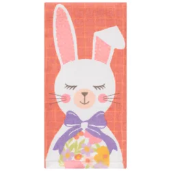 Meijer Corporate Seasonal Easter Floppy Bunny Fiber Reactive Kitchen Towel, 16 in x 25 in