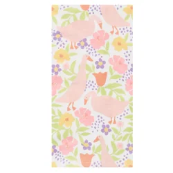 Meijer Corporate Seasonal Mcs Easter Geese Print Dual Kitchen Towel, 16 In X 26 In