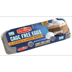 Our Family Eggs Cage Free Large Dozen