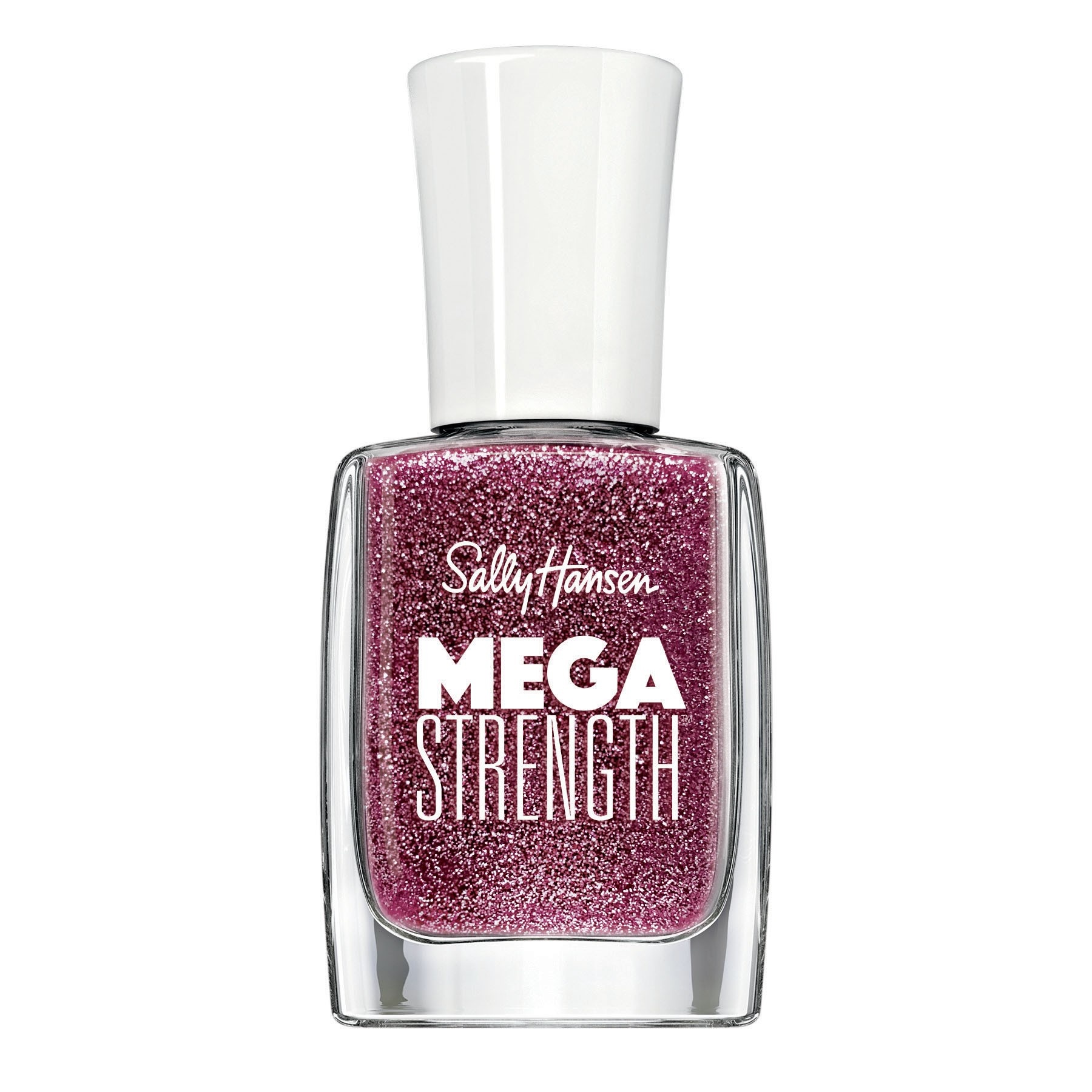 slide 1 of 1, Sally Hansen Mega Strength Nail Polish, Lady Millionaire, 0.4 fl oz