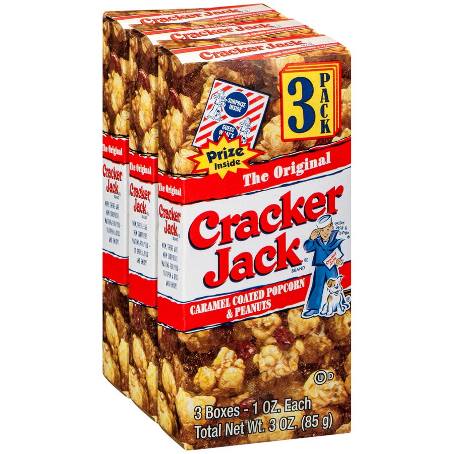 slide 3 of 3, Cracker Jack Original Triple Pack, 3 oz