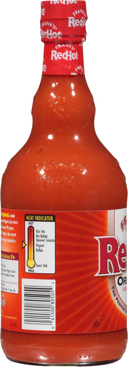 slide 5 of 7, Frank's RedHot Hot Sauce - Original, 23 fl oz