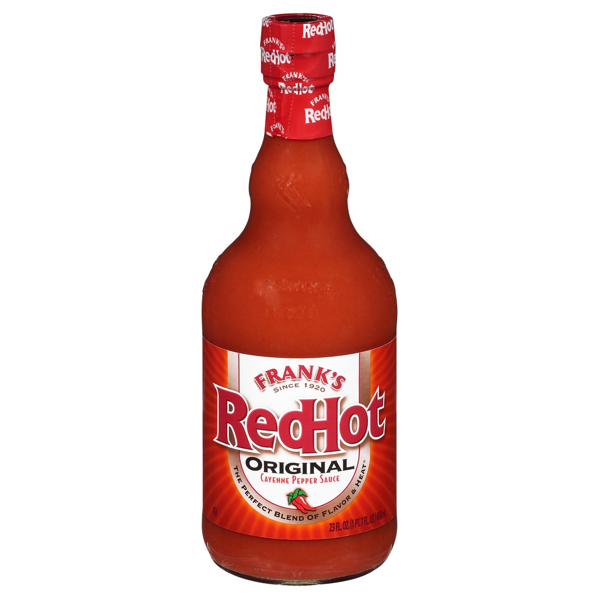 slide 1 of 7, Frank's RedHot Hot Sauce - Original, 23 fl oz, 23 fl oz