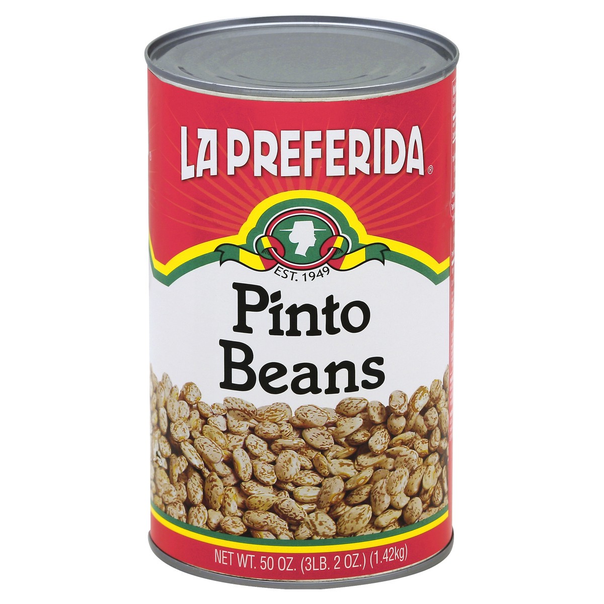 slide 2 of 3, La Preferida Pinto Beans, 50 oz