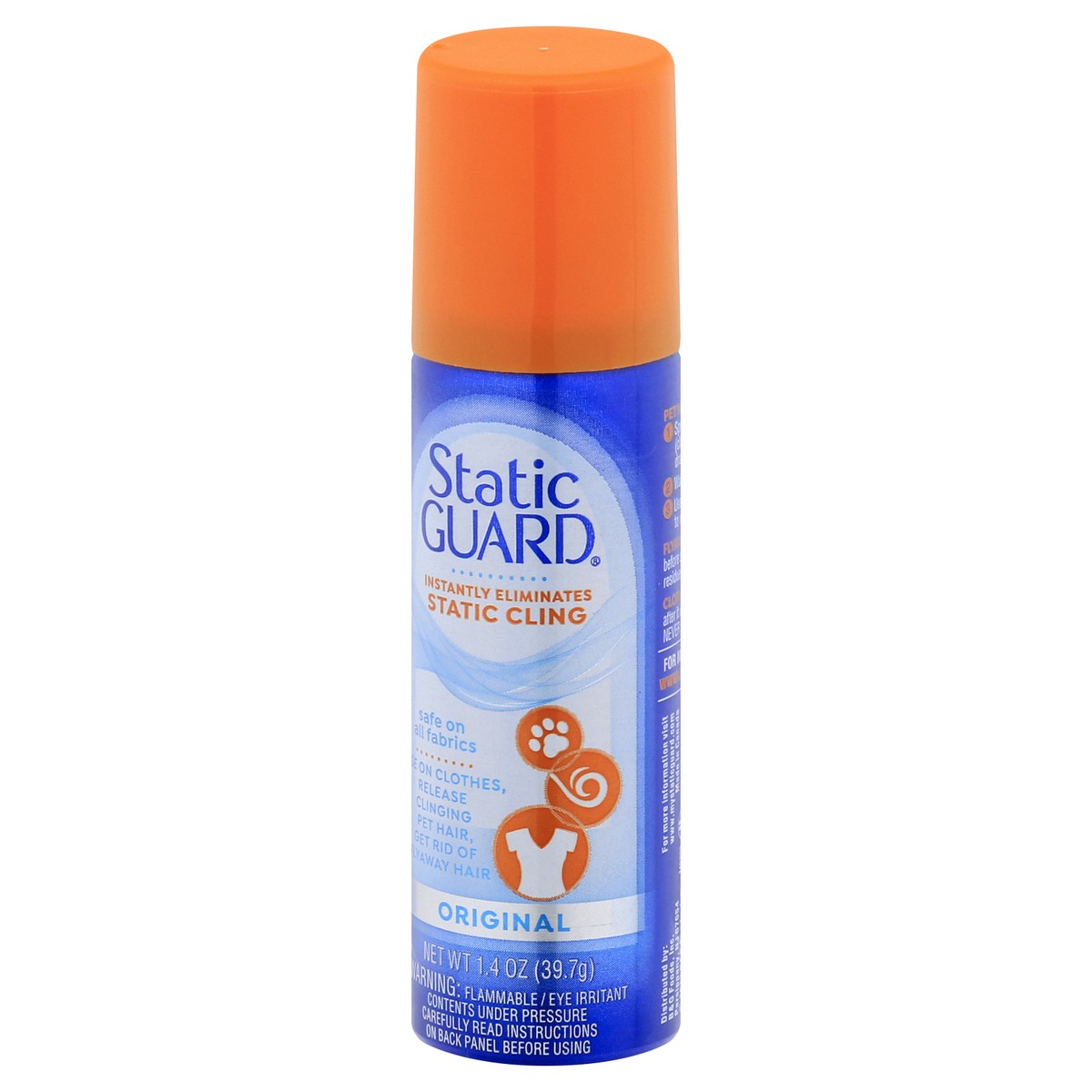 slide 3 of 9, Static Guard Original Static Cling Spray 1.4 oz, 1.4 oz