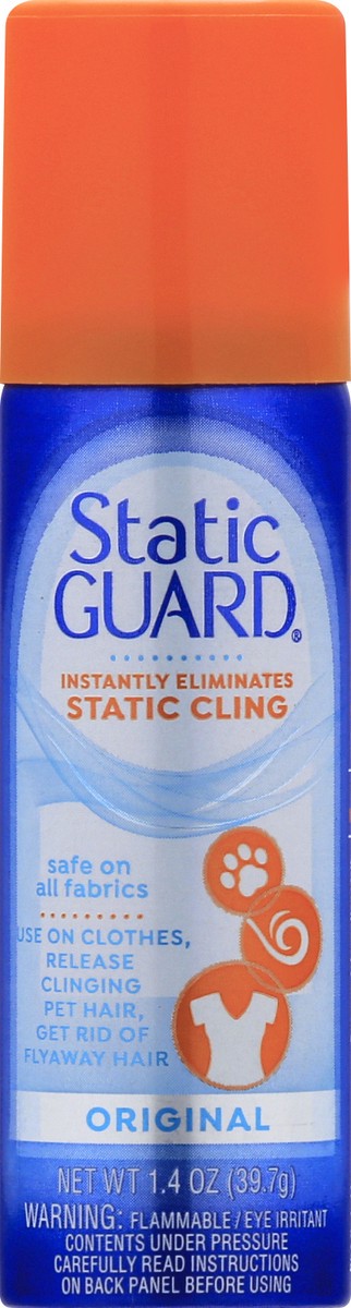 slide 8 of 9, Static Guard Original Static Cling Spray 1.4 oz, 1.4 oz