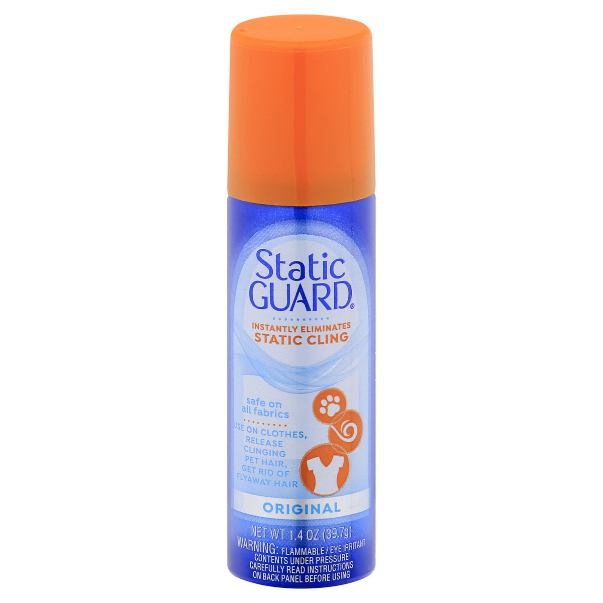 slide 1 of 9, Static Guard Original Static Cling Spray 1.4 oz, 1.4 oz