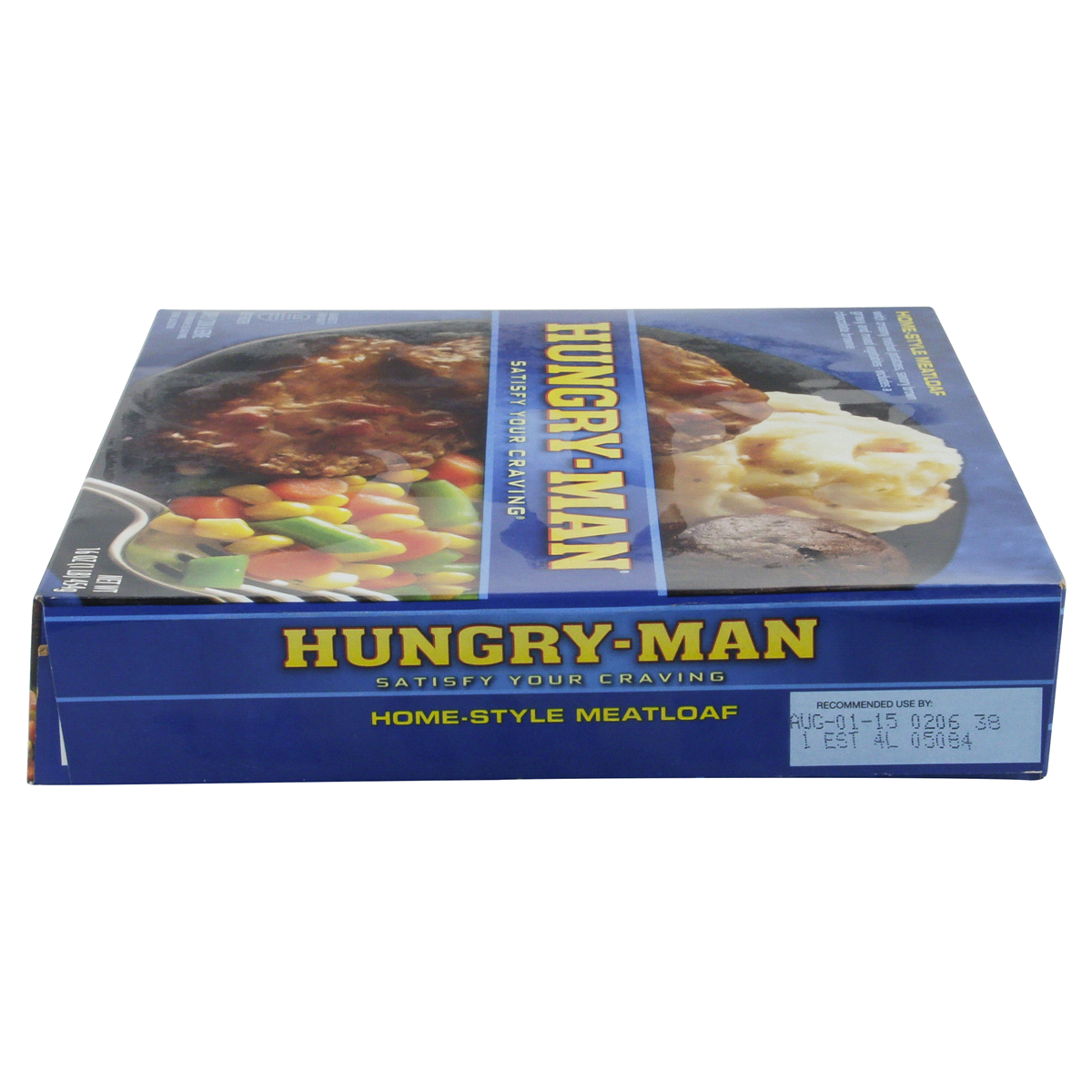slide 3 of 6, Hungry-Man Home-Style Meatloaf Frozen Dinner, 16 oz