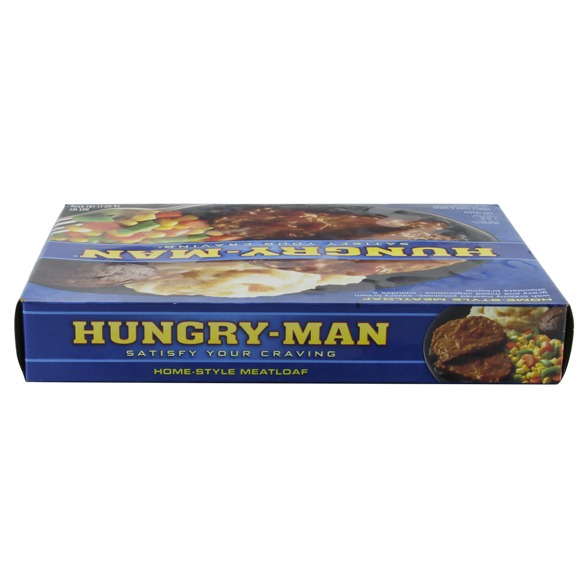 slide 6 of 6, Hungry-Man Home-Style Meatloaf Frozen Dinner, 16 oz