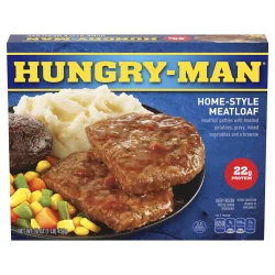 Hungry-Man Home-Style Meatloaf Frozen Dinner