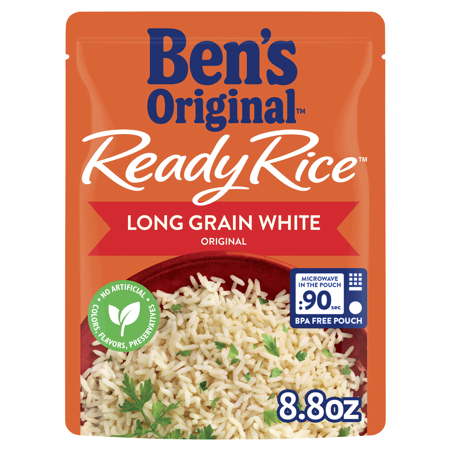 slide 1 of 4, Ben's Original White Rice, Original, Long Grain, 8.8 oz