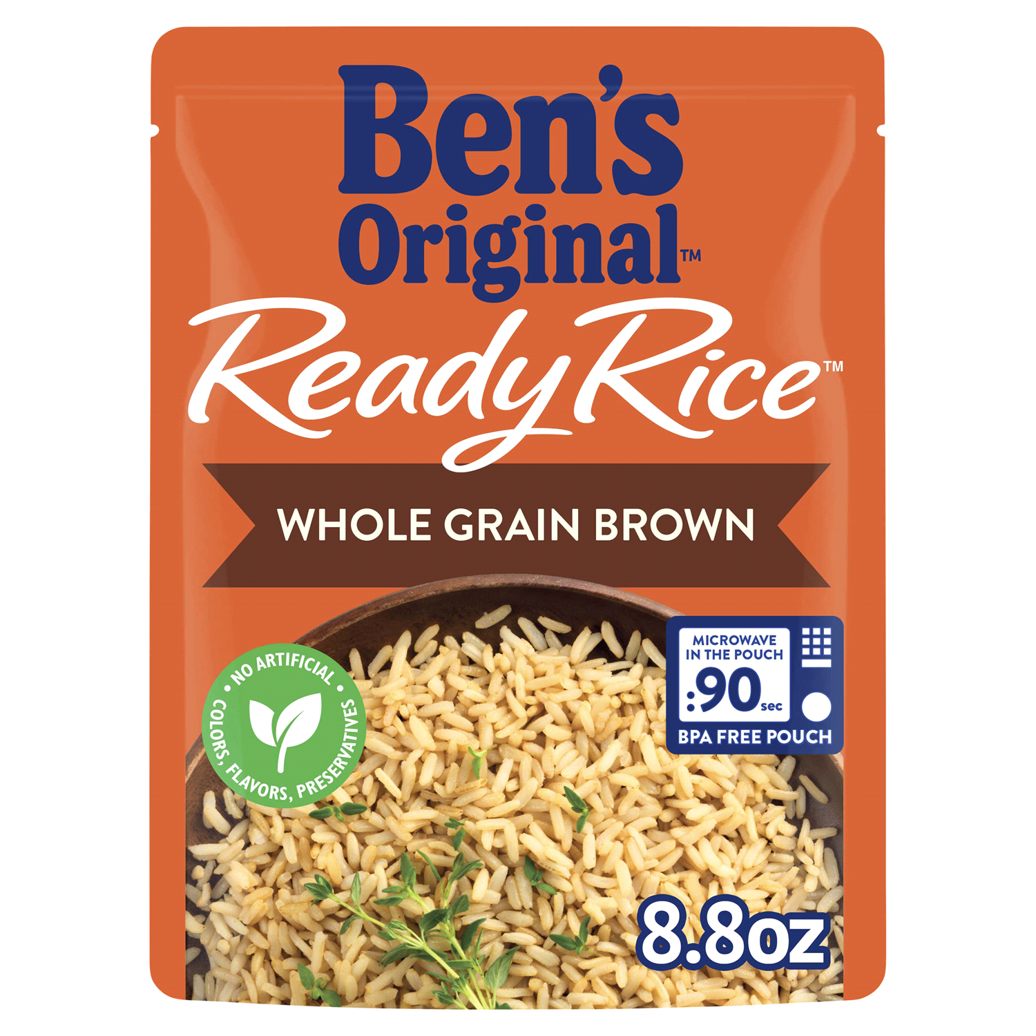 slide 1 of 4, Ben's Original Brown Rice, Whole Grain, 8.8 oz