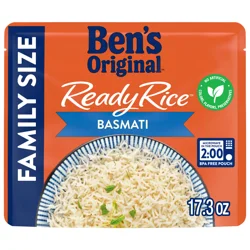 Ben's Original Basmati Ready Rice Family Size - 17.3oz