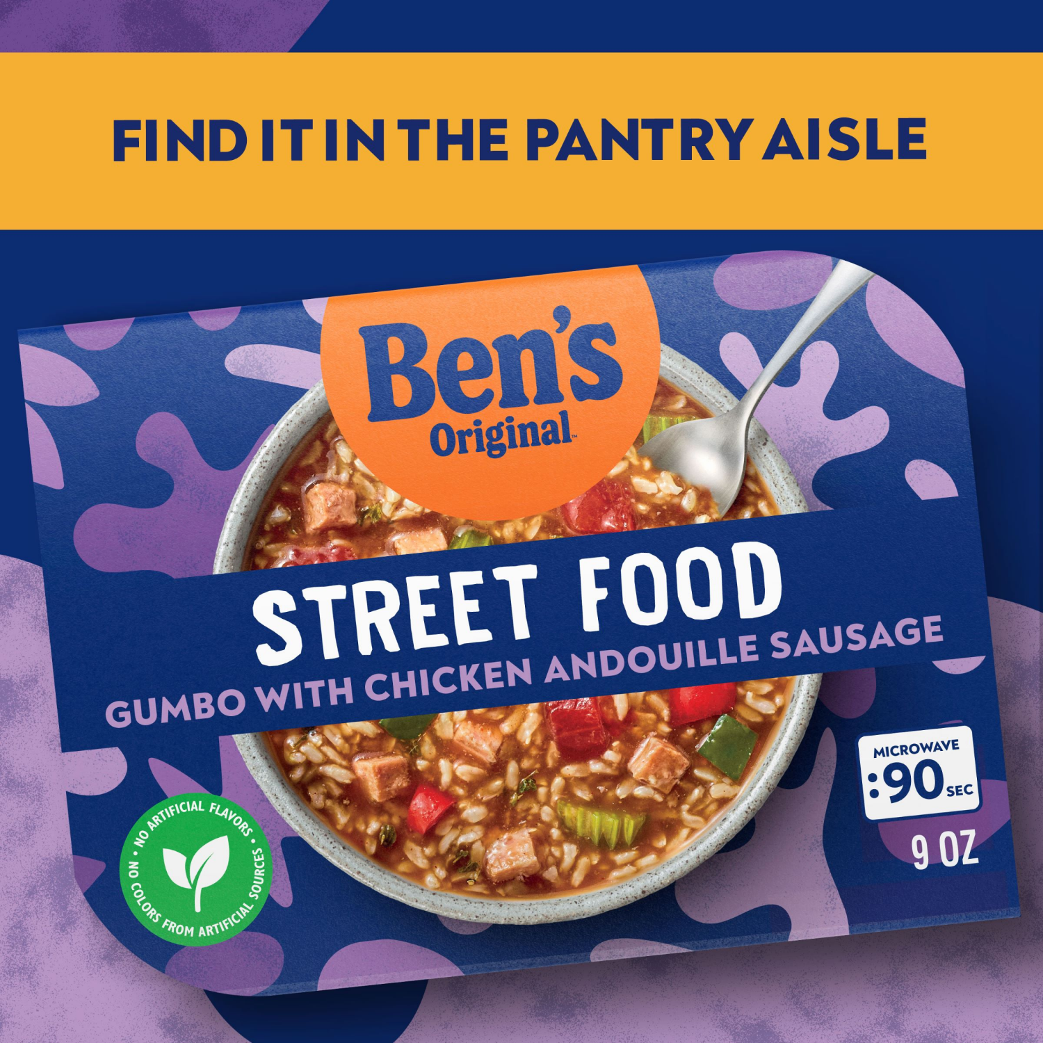 slide 4 of 5, BEN's ORIGINAL Street Food Gumbo with Chicken Andouille Sausage, 1 ct