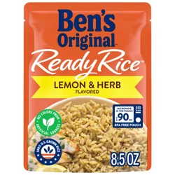 Bens Original Ready Rice Lemon And Herb - 8.466 Oz