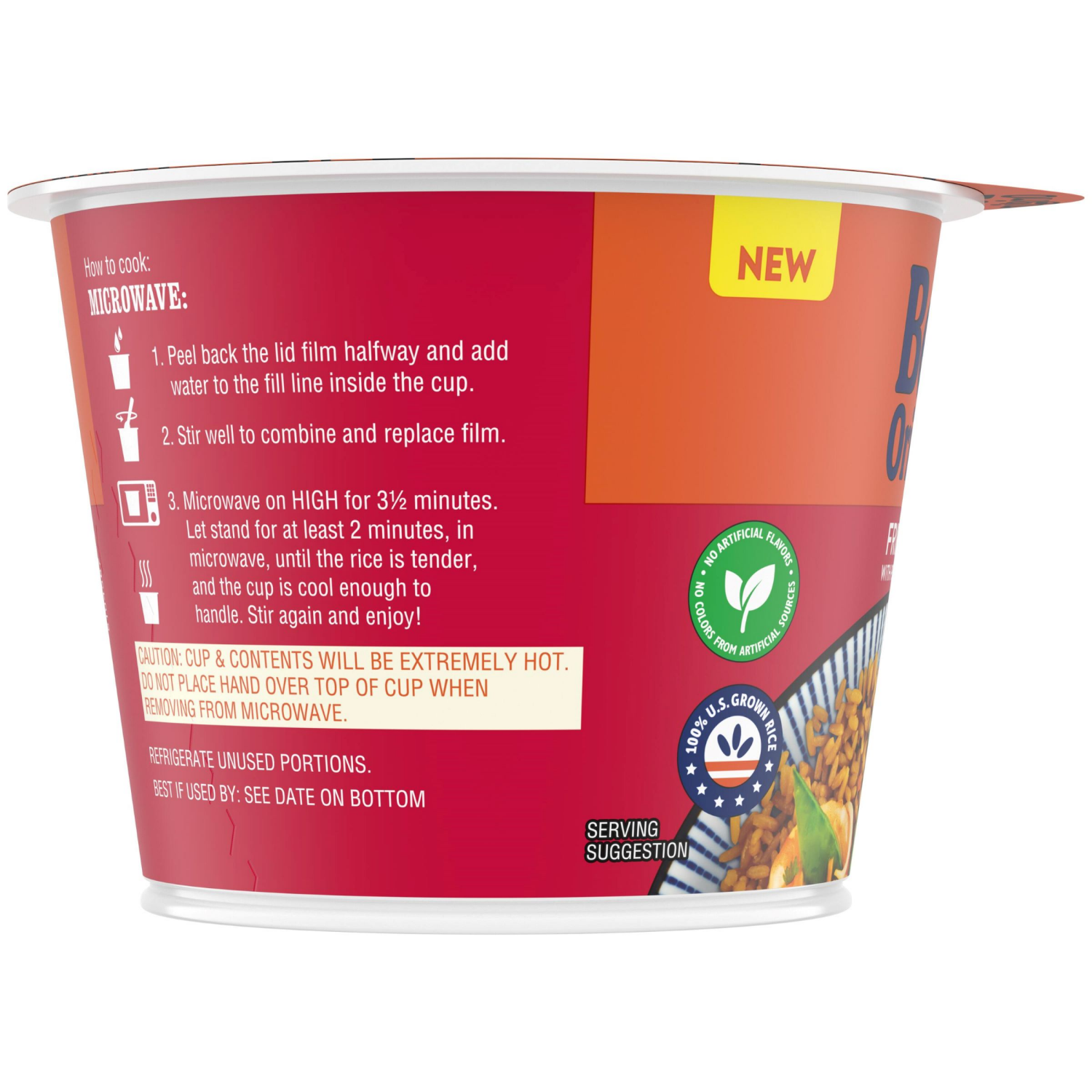 slide 3 of 5, BEN'S ORIGINAL Fried Rice Single Serve 2.4 Oz Cup, 2.4 oz