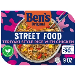Ben's Original™ Street Food Teriyaki Rice and Chicken