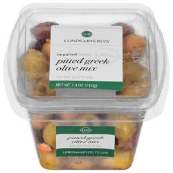 Lunds & Byerlys L&B Pitted Greek Olive Mix