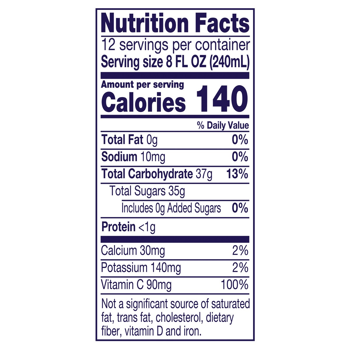 slide 9 of 11, Welch's 100% Grape Juice, Concord Grape, 96 fl oz Bottle, 96 fl oz