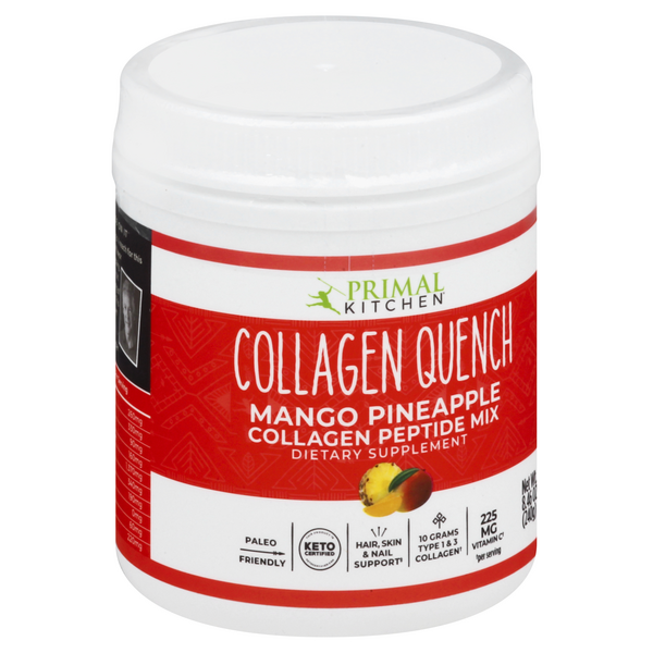 slide 1 of 1, Primal Kitchen Collagen Quench, Mango Pineapple, 8.46 oz