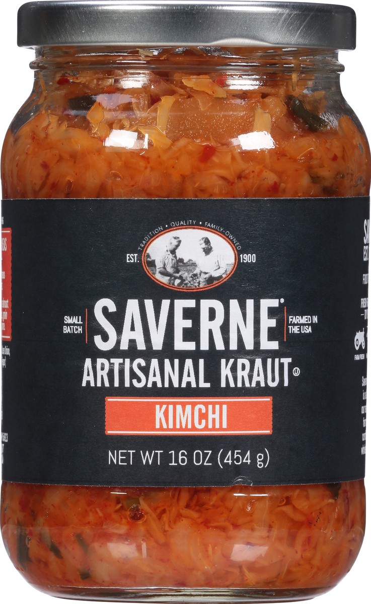 slide 12 of 12, Saverne Kimchi Artisanal Kraut 16 oz Jar, 16 oz