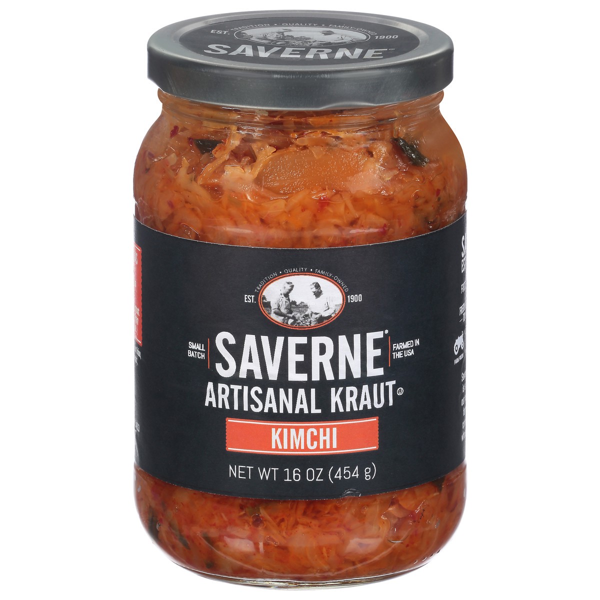 slide 1 of 12, Saverne Kimchi Artisanal Kraut 16 oz Jar, 16 oz