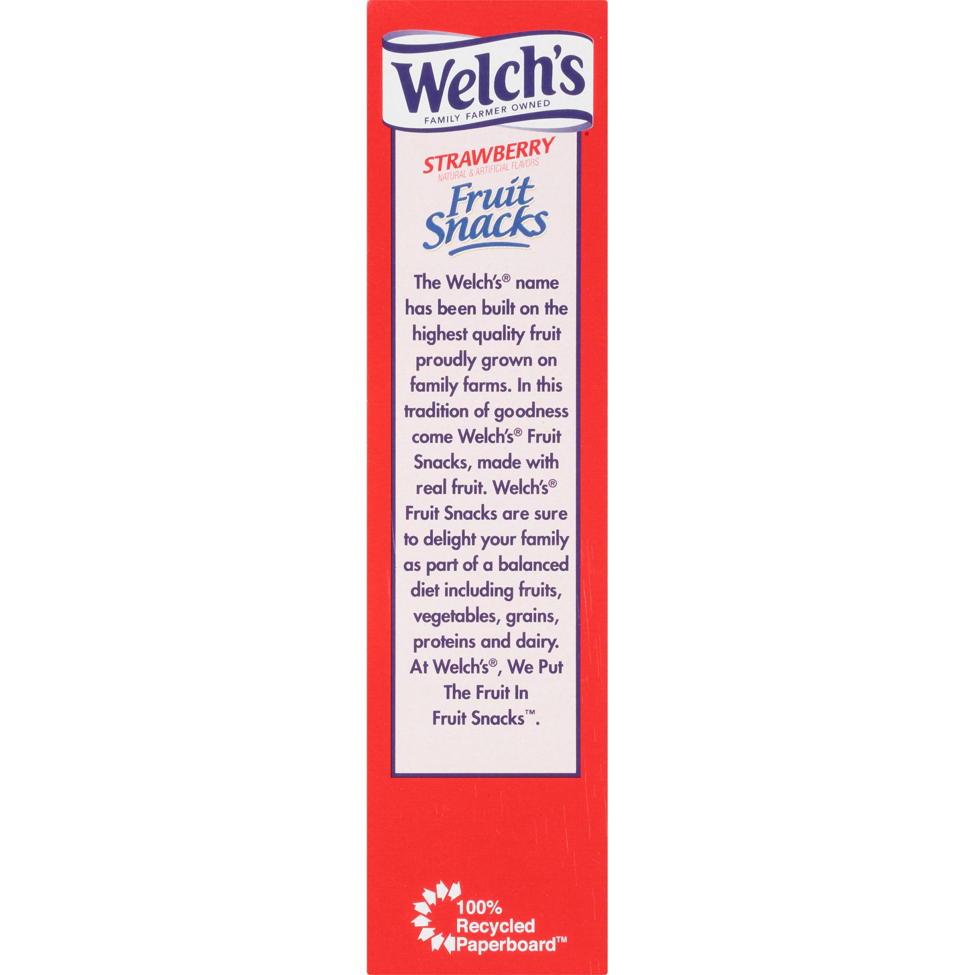 slide 5 of 8, Welch's Strawberry Fruit Snacks, 4 ct; 0.9 oz