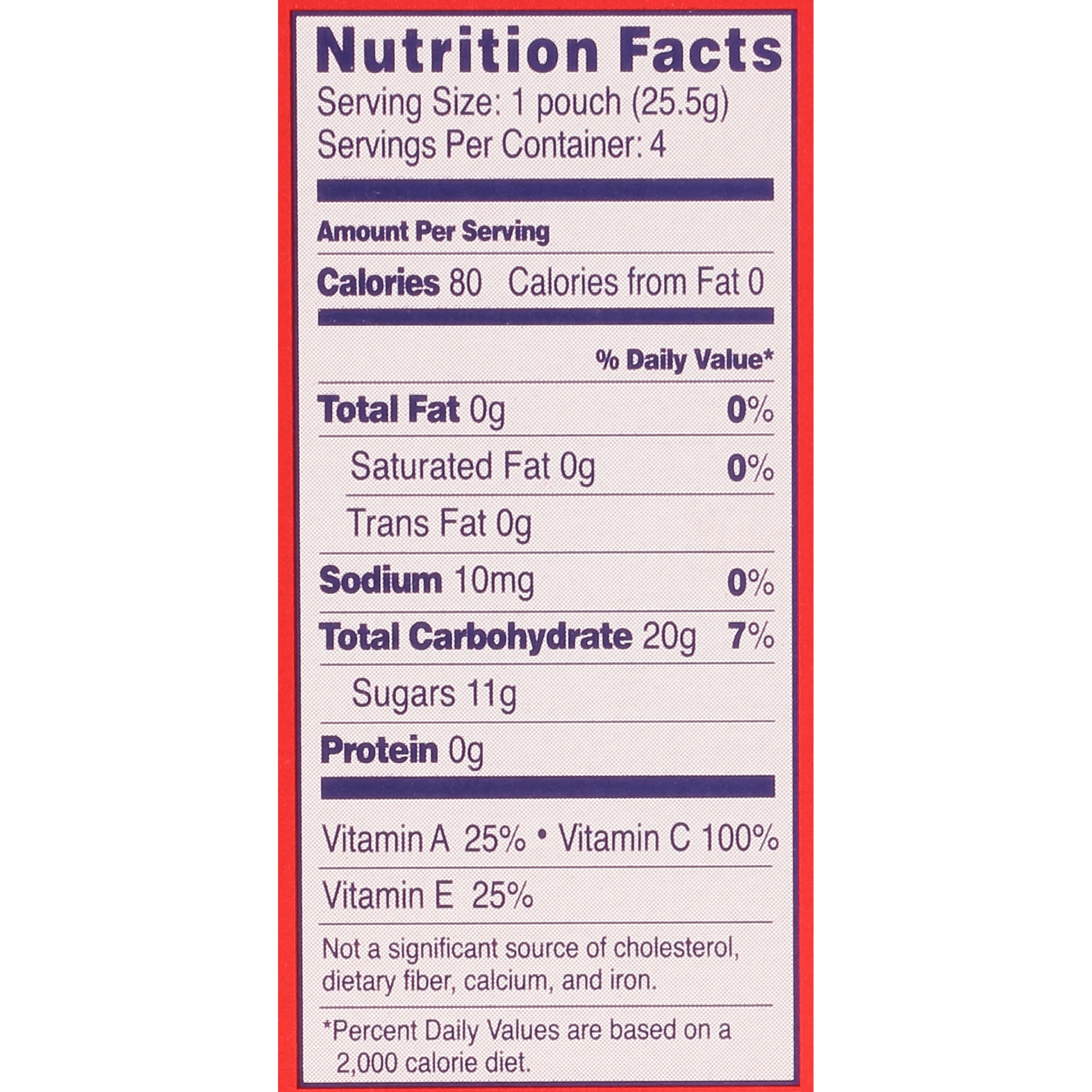 slide 8 of 8, Welch's Strawberry Fruit Snacks, 4 ct; 0.9 oz