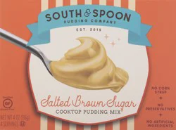 South & Spoon Pudding Company Salted Brown Sugar Cooktop Pudding Mix 4 oz