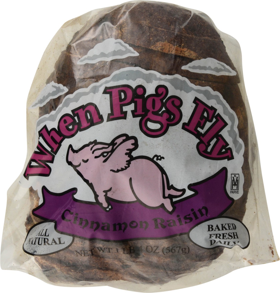 slide 8 of 14, When Pigs Fly Cinnamon Raisin Bread 20 oz, 20 oz