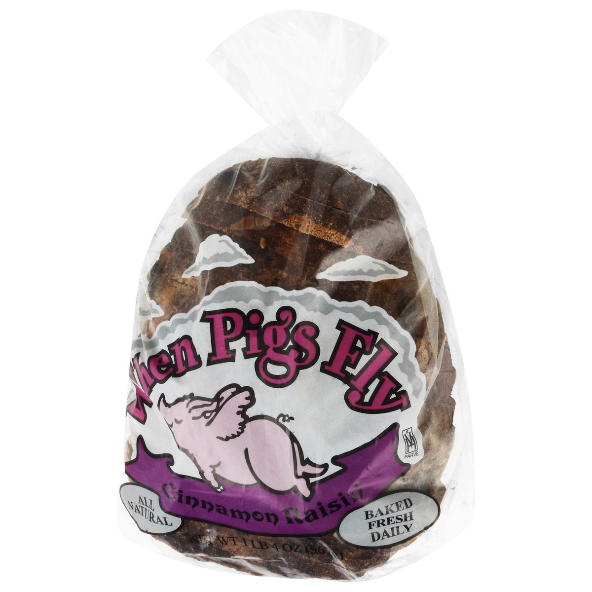 slide 6 of 14, When Pigs Fly Cinnamon Raisin Bread 20 oz, 20 oz