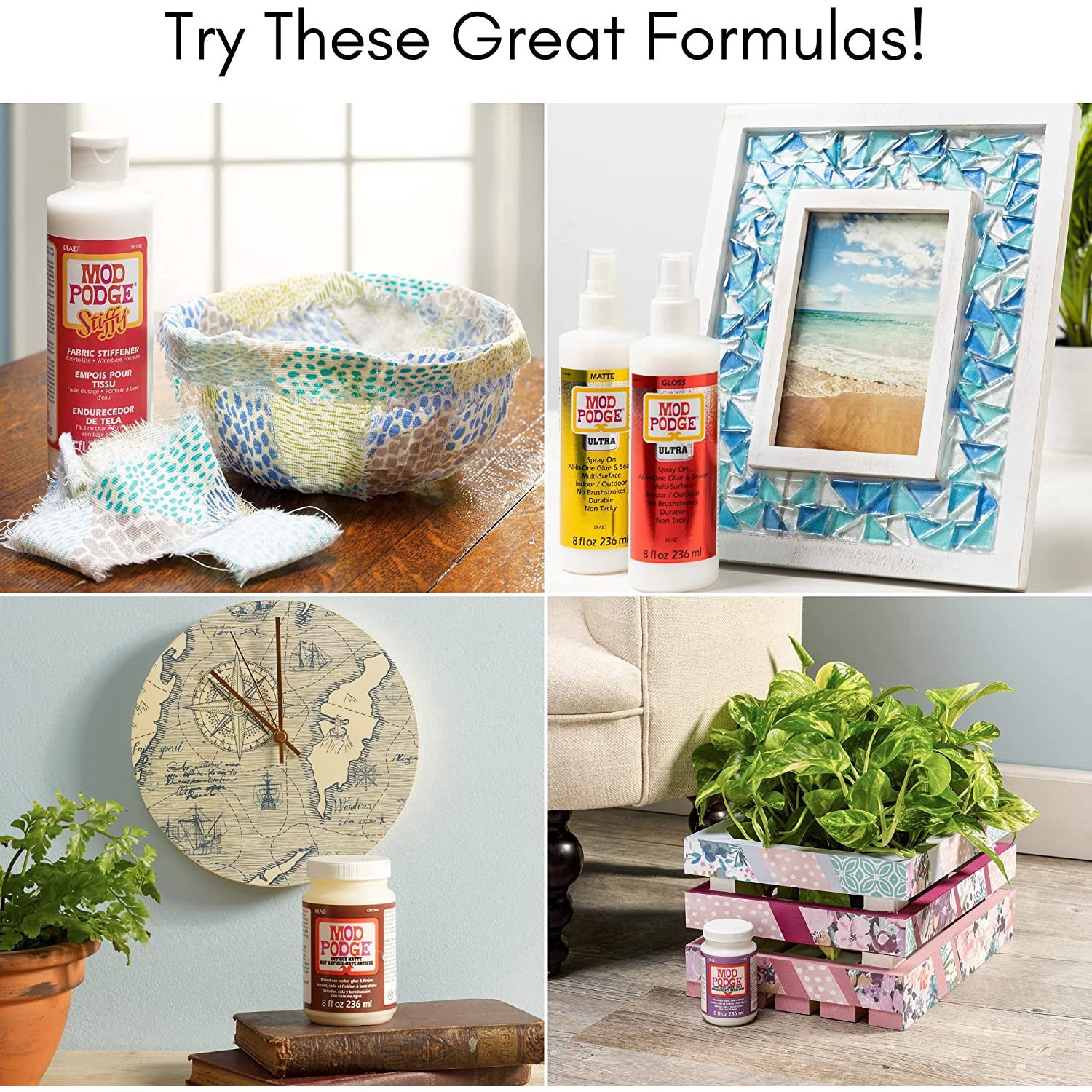 slide 4 of 8, Mod Podge Satin Clear Acrylic Sealer, 11oz., 11 oz