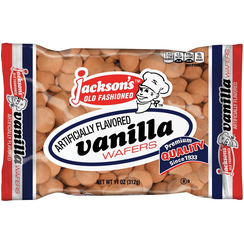 slide 1 of 5, Jackson's Old Fashioned Vanilla Wafers, 11 oz